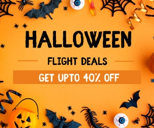 halloween Day flight deals